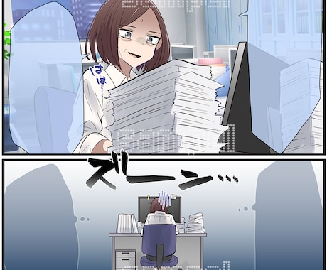広告♡LP漫画♡広告漫画♡エモい漫画描きます 1ページ5,000円2コマまで(2ページから承ります♡) イメージ2