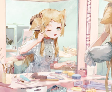 様々な用途に使える高品質なイラストを制作いたします 表紙挿絵、歌ってみた、配信、ゲーム、キャラデザ、背景など イメージ2
