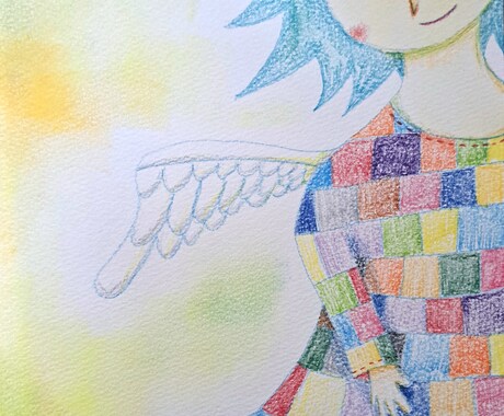 ほんわかかわいいイラストを描きます 色鉛筆やパステル、クレヨンなどでイラストを描きます。 イメージ2