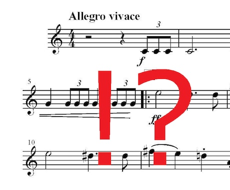 吹奏楽のお悩み相談にのります アレンジ、カット、編成、楽譜（正しい？）などのお悩みの方へ イメージ1