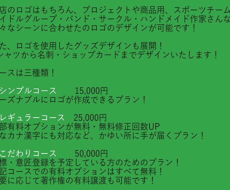 他にはないアナタだけのロゴをPBDが作成します ストリートからモダンまで！　～ロゴ作成こだわりコース～ イメージ2