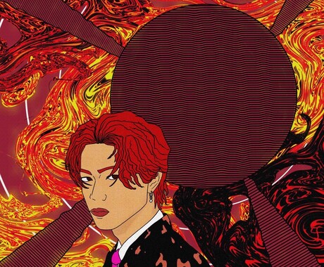 お写真を元に個性的に描かせていただきます アイコンやプレゼントなどに！色彩鮮やかに描かせて頂きますれ イメージ2