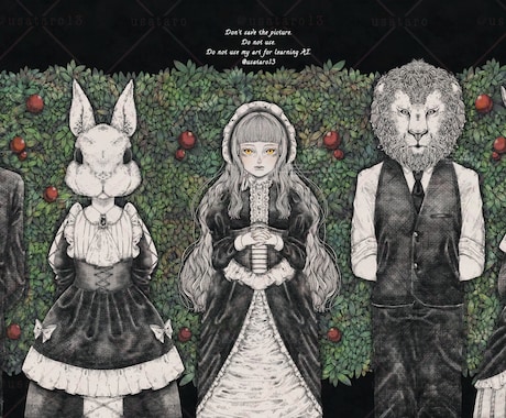 細やかで目を引くイラストを描きます 表紙やMV、グッズなど商用利用に特化した商品です イメージ2