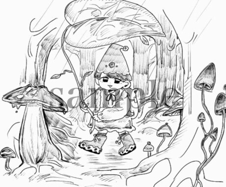 小説の表紙・挿絵描きます 素敵なweb小説の作品をもっとすてきに イメージ2