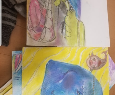 手書きで鉛筆でイラスト描きます 絵本作家志望がどんなイラストでも手書きで心を込めて描きます。 イメージ2