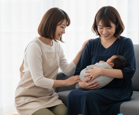 未就学のお子さんのいる方の相談をお受けします 赤ちゃんとの生活に奮闘されている方、少しの時間の息抜きをぜひ イメージ1