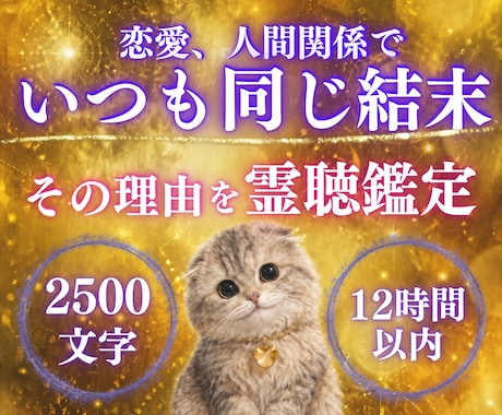 あなた専用特典2つ付き｜理想の関係性へ導きます 霊聴✖️愛の波動調律術で“無理をしなくても愛される状態”へ イメージ1