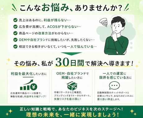 Amazon中国輸入・OEM認定講師コンサルします ラクマート認定講師が直伝。広告運用もOEMも全て対応！ イメージ2