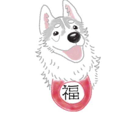 愛犬のイラストを描きます 世界一可愛いあなたの愛犬イラスト柔らかいタッチのイラスト イメージ2
