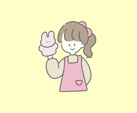 商用利用可! SNSで使えるイラスト作ります 可愛いアイコンを作成したい方へ♪ イメージ2