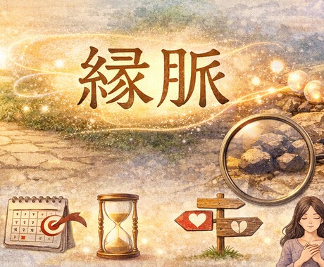 恋愛鑑定｜彼との縁脈を鑑定します 想念温度と縁脈を深く読み、お悩みに優しく寄り添います イメージ2