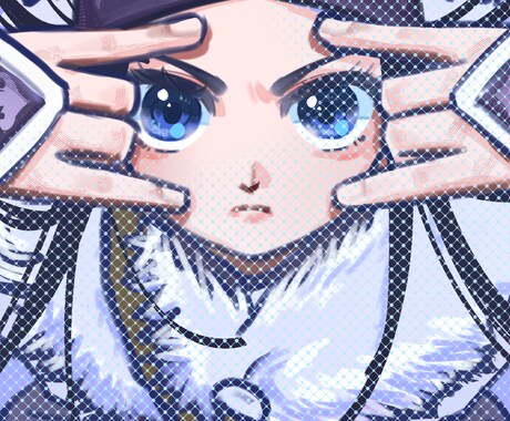 二次元キャラのイラスト描きます 半身・全身・創作・アイコンなど イメージ2
