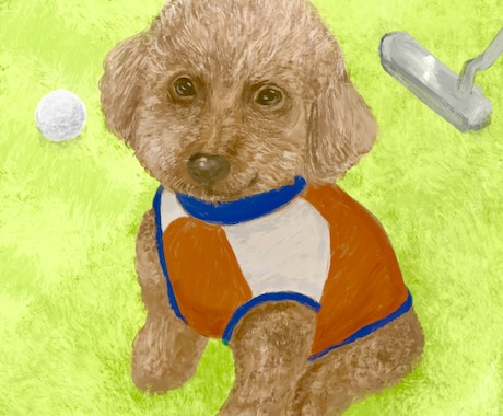 あなたのペットの似顔絵をお作りします おうちの見えるところに飾っていつでも一緒♪ イメージ1