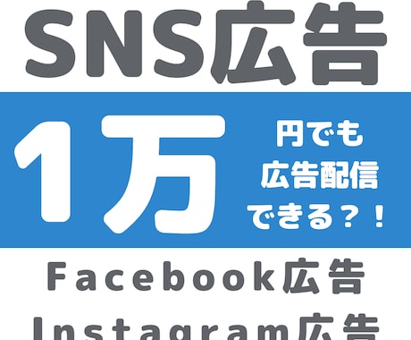 Facebook広告の認定資格者が運用代行をします 【広告運用歴14年】現役マーケターがサポート イメージ2