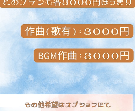 高品質な曲づくり｜BGM・楽曲制作対応いたします 実績391件・4.6★。オーダーメイド曲制作 イメージ2