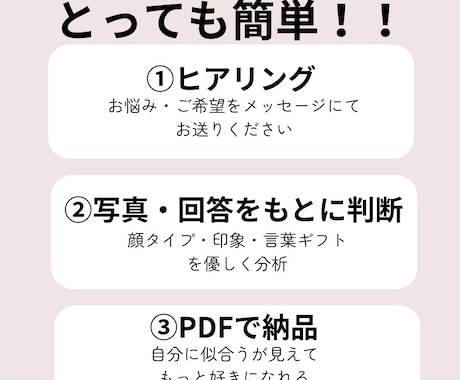垢抜け×自己肯定感UP｜HSP顔タイプ診断します HSP向け似合うがわかる顔診断 イメージ2
