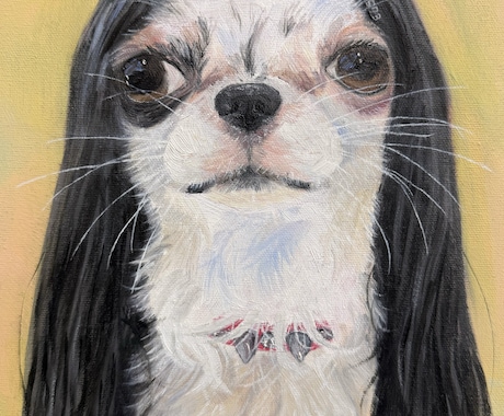 油絵で描きます 生き物の似顔絵、絵画一点物作品！ イメージ2