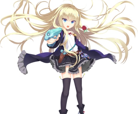 可愛い女の子のキャラクターの全身画をお描きします キャラクターイラストを作成します イメージ1