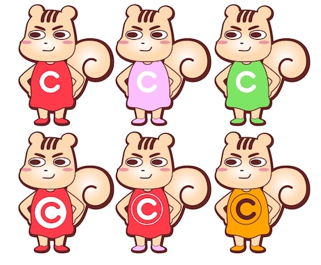 オリジナルキャラクターのLINEスタンプ作ります キャラクターのラフ提案5案提出 イメージ2