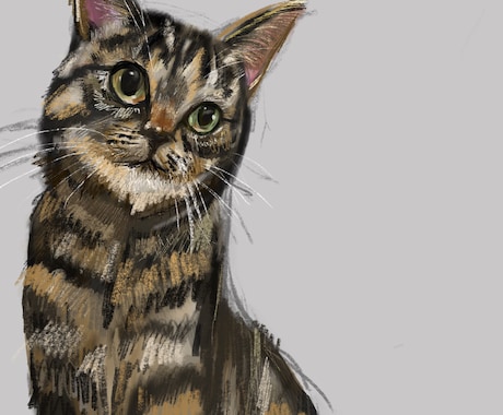 ペットの似顔絵描きます ペットの似顔絵を、アートにします イメージ2