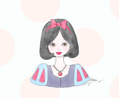 可愛いオリジナルSNSアイコンを描きます アイコンに映えるシンプルで可愛い絵柄でかきます！ イメージ1