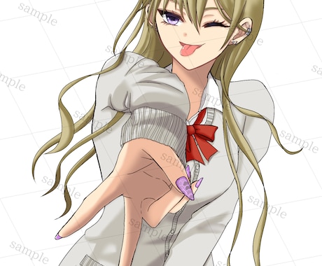 女性キャラ【3名様限定】安くイラスト制作します アイコンやサムネイルにお使いください！ イメージ2