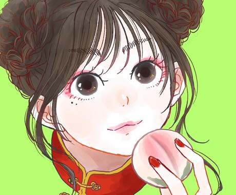 あなたのSNSの注目UPします いろんな絵柄で似顔絵を描きます！お気軽にご相談ください イメージ2