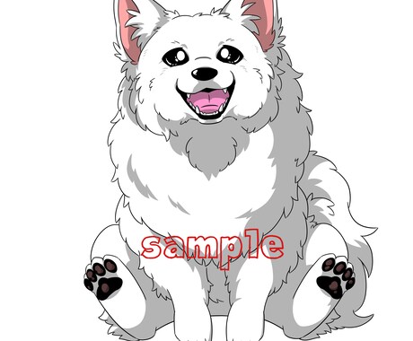 愛犬、愛猫、あらゆる動物家族の似顔絵描きます 可愛い家族を精一杯かわいく、かっこよく、描かせて頂きます！ イメージ2