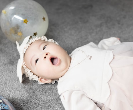関東圏内限定！お子様の誕生記念撮影をご提供します ◎50枚のデータ納品保証つき！ イメージ1