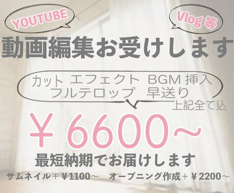 美容系YouTube/丸投げOK!格安で編集します 現役のヘアメイクとして働く女性スタッフが完全サポート!! イメージ1