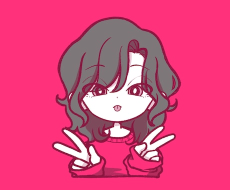 カートゥーン風の目を引くアイコン作成します かわいいポップなデフォルメカートゥーン風イラスト イメージ2
