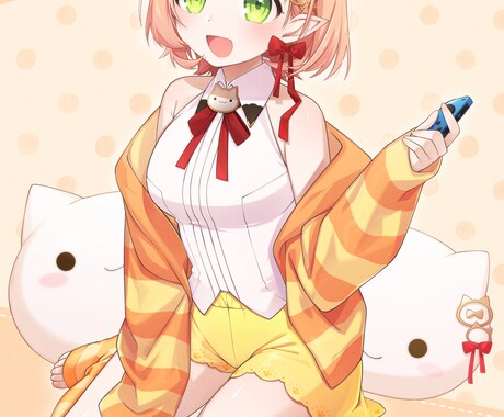 ご希望のイラスト制作いたします ★サムネイル、キャス画、動画、MV、ヘッダー、プレゼント用 イメージ2