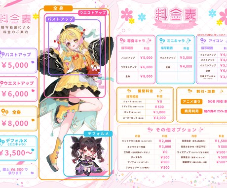 １枚絵や立ち絵など用途に沿ったイラストお描きします ❀あなたの理想をぜひイラストに❀ イメージ2