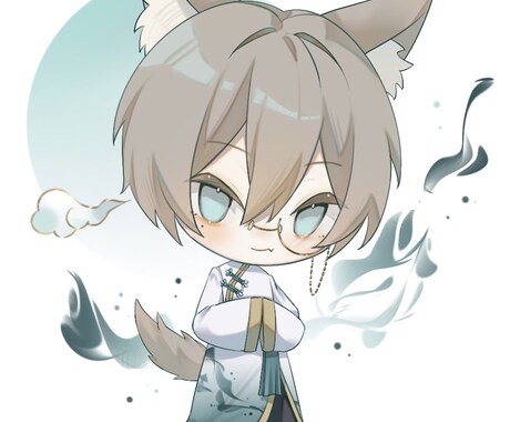 かわいいSD(ミニキャラ)イラスト制作します 男女ともに描きます！2等身のSDです イメージ2
