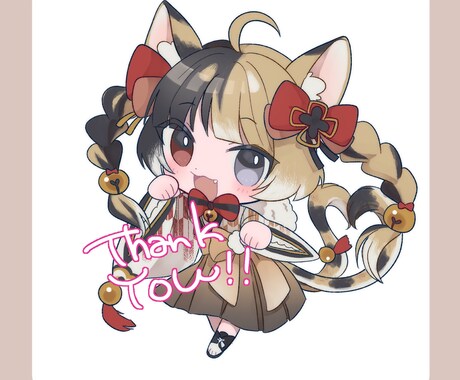 SDイラスト作成致します 可愛くて柔らかくておいしそうなイラストを目指します！ イメージ2