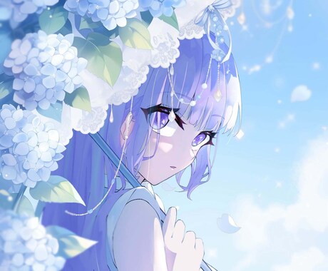 商用利用可★フリーイラストに合わせた人物を描きます フリーイラストの雰囲気に合わせてそれっぽく描きます！ イメージ1