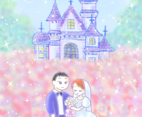 ウェルカムボードのイラスト描きます かわいめコミカル・優しいほっこりなイラストのデザインです。 イメージ1