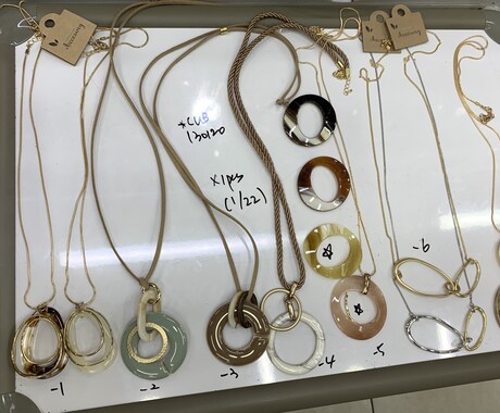 韓国アクセサリー仕入れお手伝いします オリジナルアクセサリーを作りたい方お手伝いします イメージ2