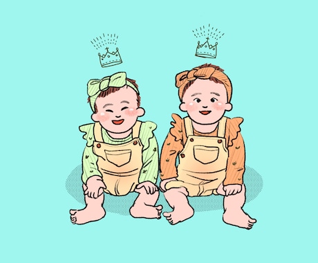 好印象！オシャレでゆるかわいいアイコン描きます シンプルで使いやすい！挿絵や名刺OK！初めてのご利用に♪ イメージ1