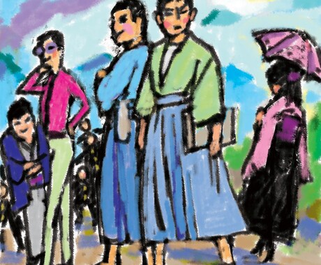 素敵な「挿し絵」をお描きします 情緒的な、雰囲気のある情景をお描きします。 イメージ2
