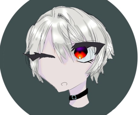 SNSのアイコン、立ち絵、イラストお描きします VTuber、配信者さん向け！！貴方のイラスト描きます イメージ1