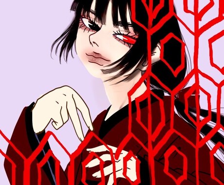 和風イラスト丁寧に制作します 想いが伝わる、静かなイラスト。 イメージ2