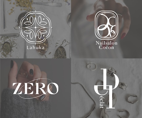 シンプル、オシャレ、高級感ある印象のロゴ作成します ——コンセプトから設計する洗練されたデザインを提案 —— イメージ2