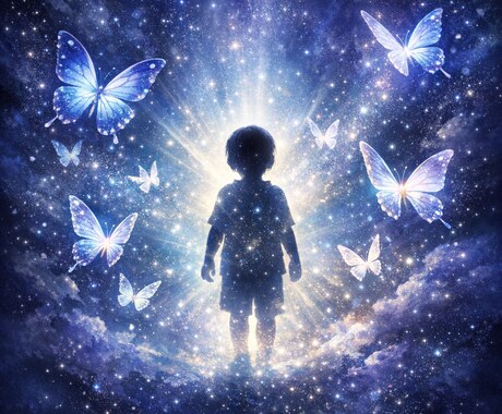 蝶が導くお子さまの才能鑑定をします お子さまが生まれ持った魂の個性とは？ イメージ2
