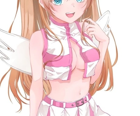 可愛くて、キラキラした女の子描きます 一枚絵、立ち絵が欲しい貴方に！ イメージ1