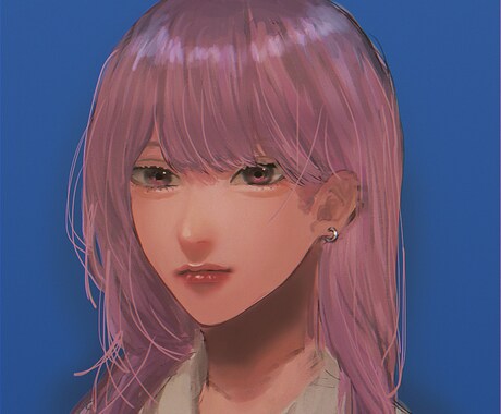 証明写真風アイコン描きます 証明写真風のリアルとデフォルトの間のアイコンを提供します。 イメージ2