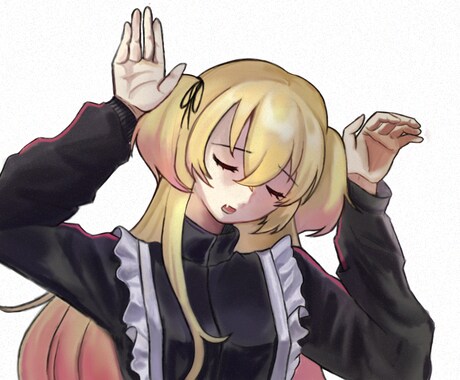 きゅるきゅるな女の子描きます 配信や歌ってみた、アイコンご要望お答えします イメージ2