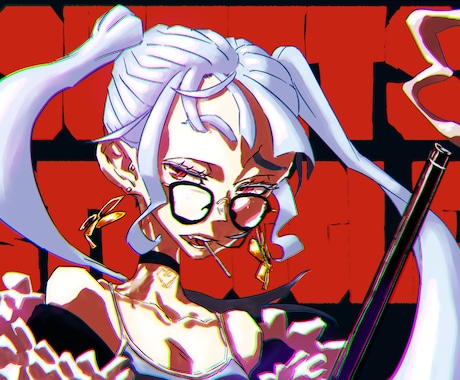 キャラクターもの一枚絵制作します イメージ1