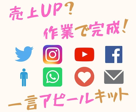 なぜ売れる秘密を１０００円で公開するのか？話します 一言で魅力をアピールして売上につなげる一言アピールキットとは イメージ1