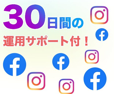 3,000万人のアクティブユーザーに配信行います instagramとFacebook広告を利用したウェブ集客 イメージ2